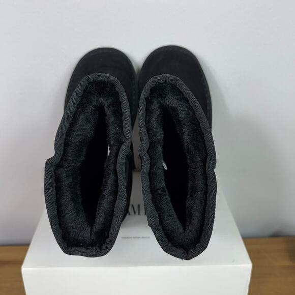 Dream Pairs Unisex Little Kids Shorty-K Boots in Black Size 2 - Picture 3 of 8